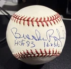 Brooks Robinson Stat  Signed Baseball Autograph Auto. HOF 1983