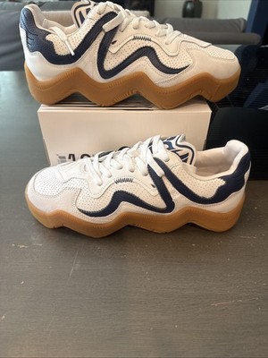 MSCHF V2.Wav White Cream Size 10 (US Men's) Shoes Wavy Navy Limited Sneaker