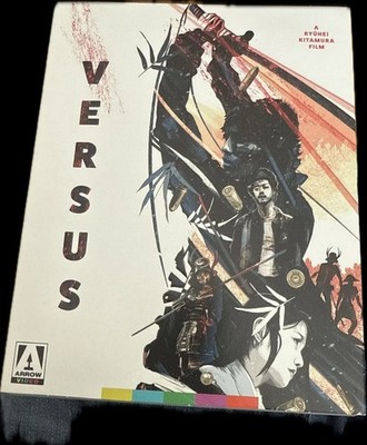 Blu ray Versus (2-Disc, 2000 Arrow Video) Cult Japanese Horror, w/ Slipcover OOP