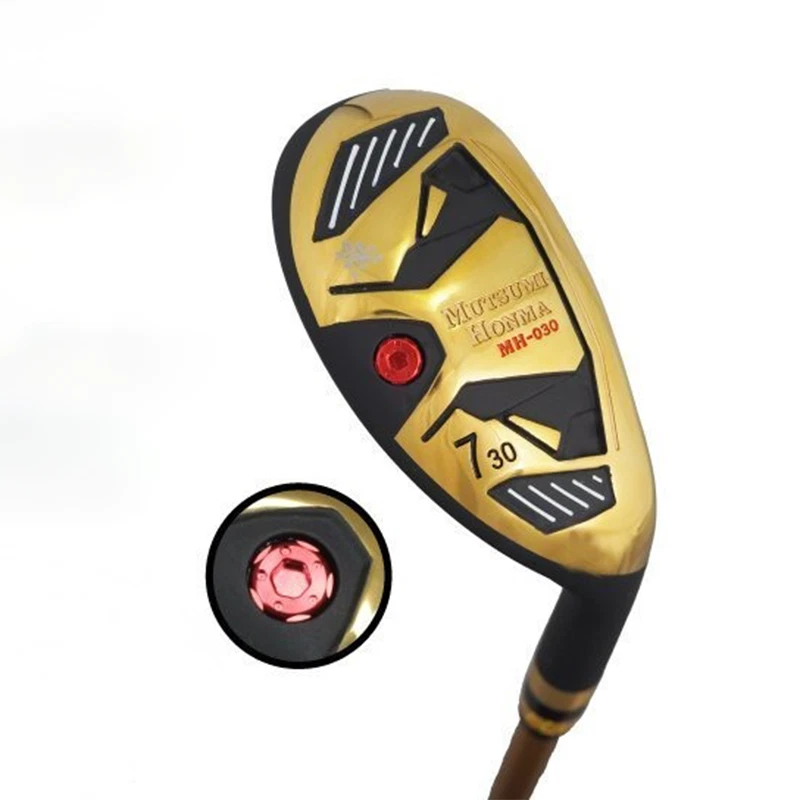 MUTSUMI HONMA MH030 #6 Hybrid Utility Iron RH R Flex Graphite Golf Japan NEW - Image 3 of 4