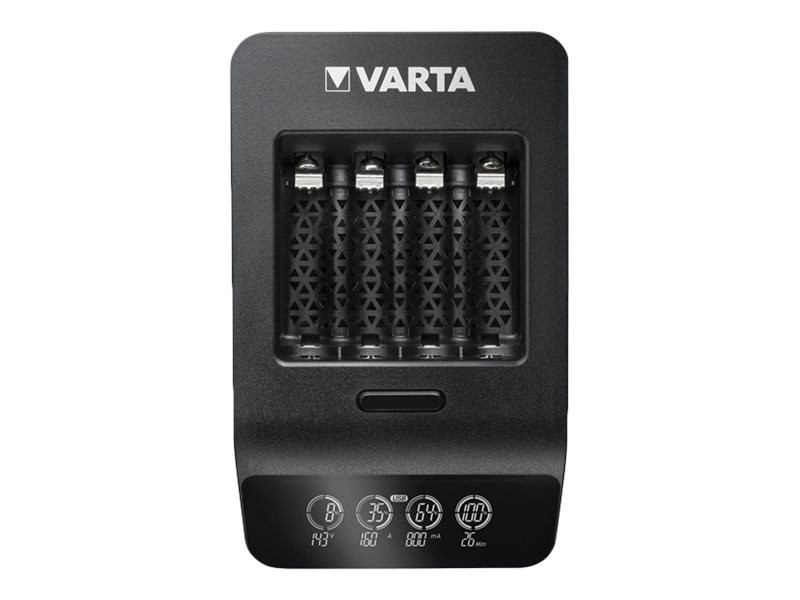 Varta LCD SMART CHARGER+ Alcalino Sovraccarico Stilo AA Mini 57684101441
