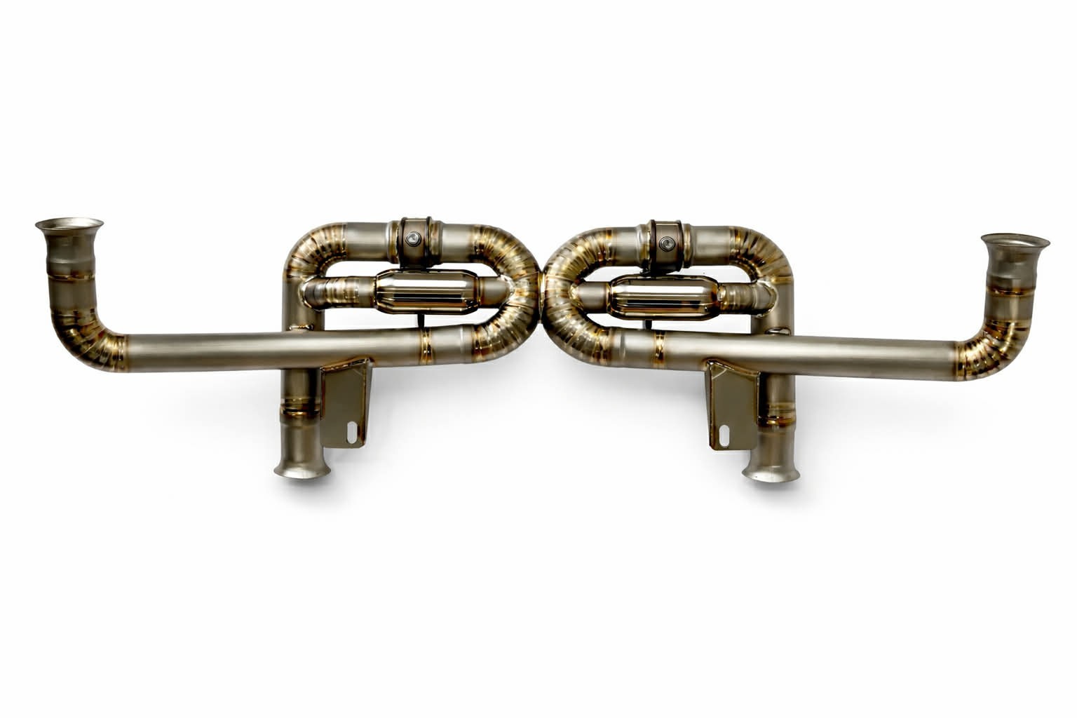 Lamborghini Gallardo 04-08 Full Titanium F1-Style Rear Exhaust w/ or w/o Valves