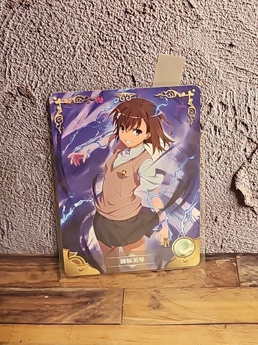 Goddess Story 2M10 Doujin Holo R Card 08 - Magical Index Misaka Mikoto - Picture 2 of 3