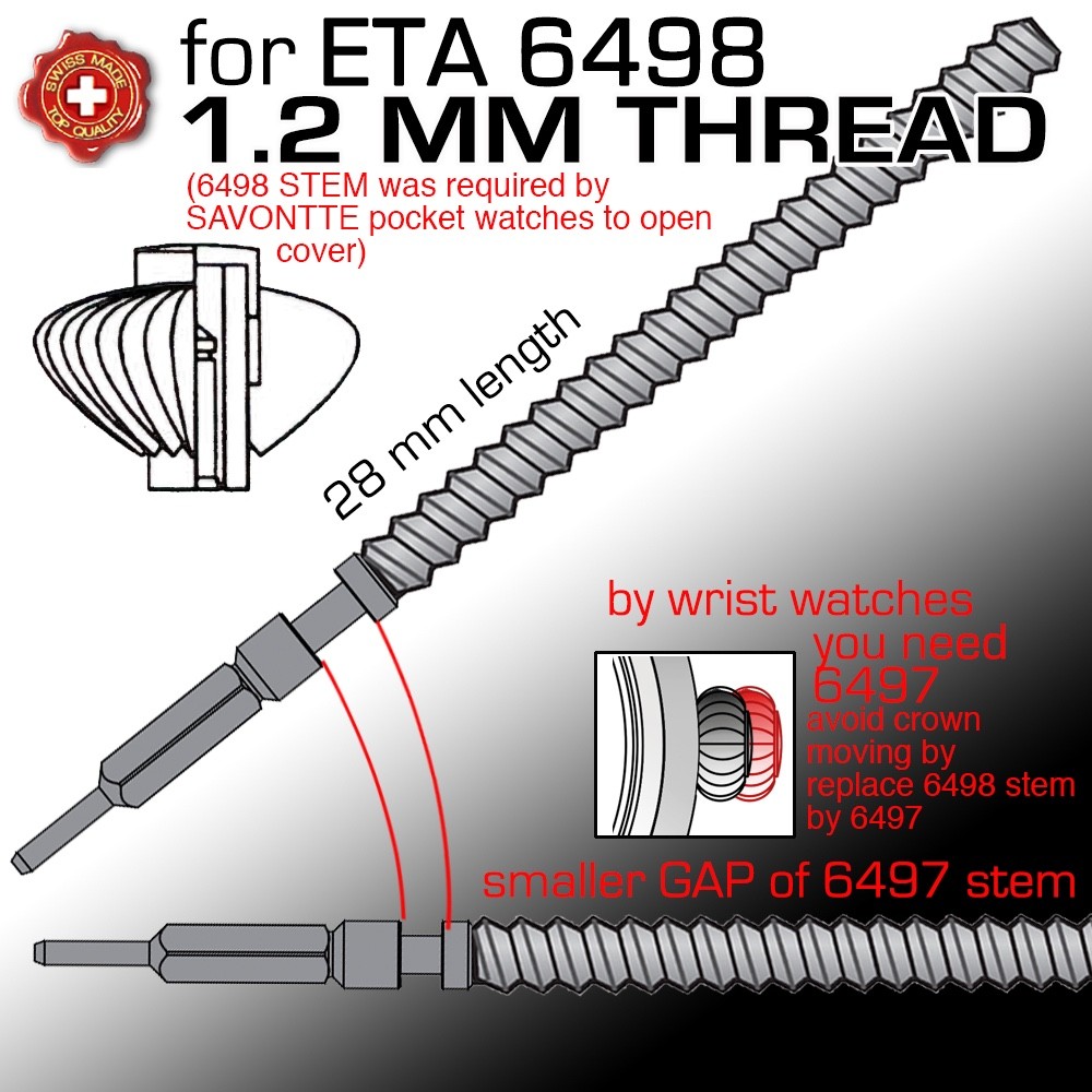 AS winding stem 1476 1476N 1490 1493 1512 1515 1519 1520 1523
