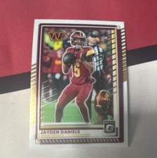 2025 Panini Donruss Optic Jayden Daniels #23 Washington Commanders NFL Base