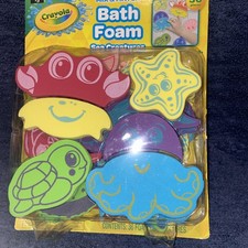 Crayola Mix and Match Bath Foam Sea Creatures