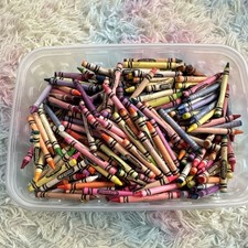 Crayola Bin of Multicolor Crayons Bulk Lot Assorted Colors