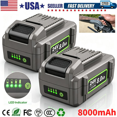 1-2X 24V 8.0Ah Replacement Battery For Flex 24 Volt Cordless Tool FX0221-1 US