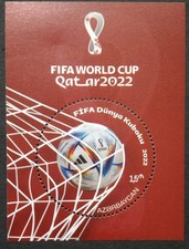 Azerbaijan FIFA World Cup Qatar Souvenir Sheet 2022-ZZIAA