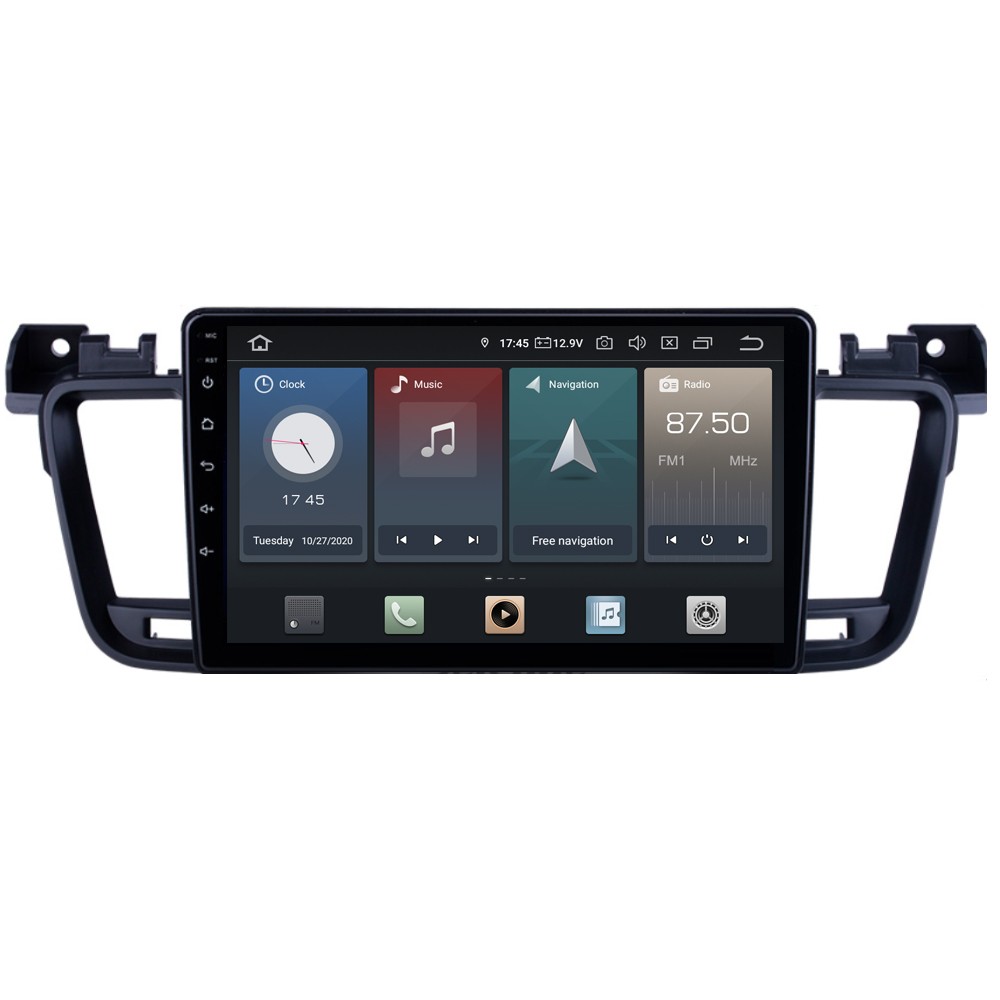 For Peugeot 508 9"" Touchscreen Android Car Radio GPS Navigation CarPlay