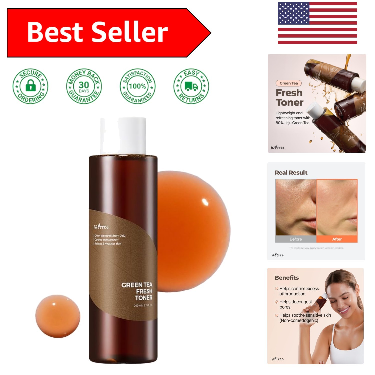 Fresh Toner 200ml | Ideal For Oily Skin | Pore Minimizer