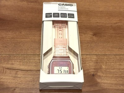 CASIO Casio Collection F-91WS-4JH Pink Uhr Wasserdicht für den Alltag