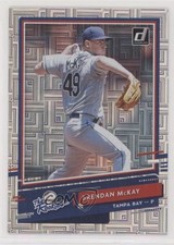 2020 Panini Donruss The Rookies Vector Brendan McKay #R-7 0v7