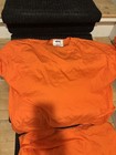 Inmate custom orange shirt and pants size 3XL, jail/prison uniform , Halloween  — photo 4