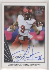 2018 Leaf Ultimate Draft 90 Leaf Auto Darren Carrington II #BA-DC2 Auto 2b2