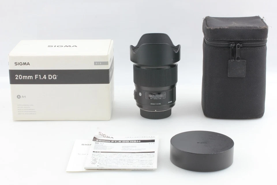 [Óptico superior como nuevo en caja] Sigma 20 mm f/1,4 DG HSM ART para... - Imagen 2 de 4
