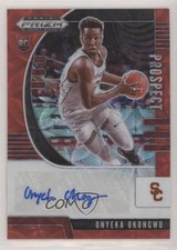 2020 Panini Prizm Draft Picks Prospect Choice Red 60/88 Onyeka Okongwu Auto 07cj
