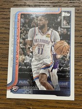 isaiah joe 2025 NBA topps #121 Oklahoma City Thunder