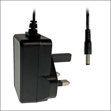 Image of Tiger Power Supplies 12V DC 1A 12W UK power supply 2.1mm
