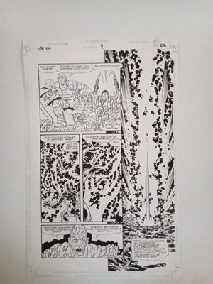 John Byrne Original Comic Art Jack Kirby's 4th World #4 Pg. 22