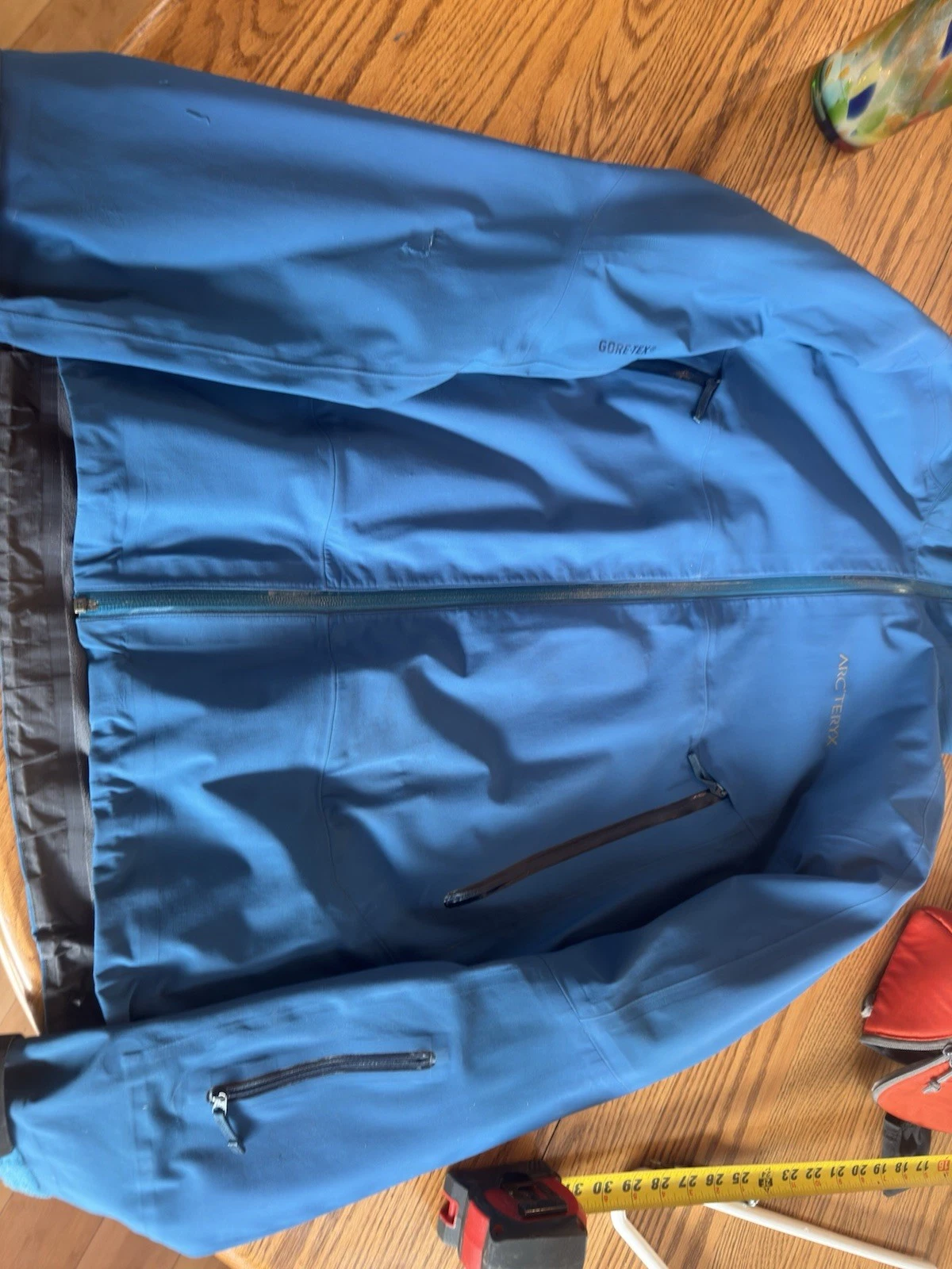 Arc'teryx Men's Blue GoreTex Jacket Size L - product detail image 8