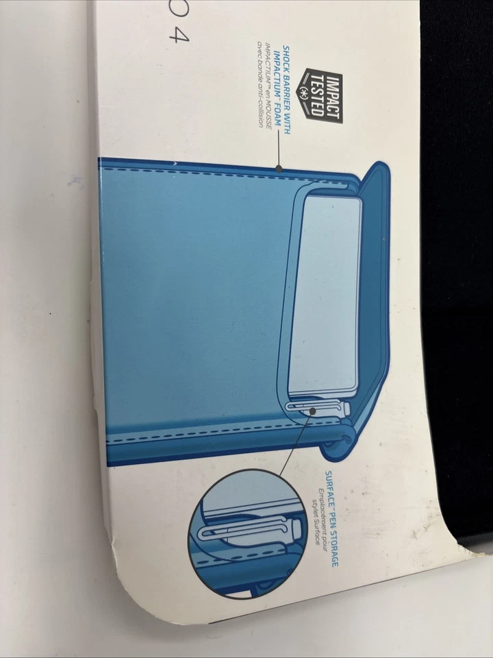 NEW Speck Flaptop Sleeve BLACK for Microsoft Surface 4 Pro 78377 secure flap - Image 2 of 4