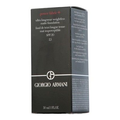 Giorgio Armani Power Fabric + Ultra Longwear Weightless Matte Foundation 30ml