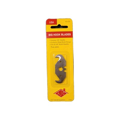 #ad AJC Tools amp; Equipment Big Hook Blades 059 HB5 2 ea 5 packs 10 Blades Total $7.99