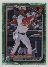 2024 Bowman Draft Chrome Lunar Glow Refractor Enrique Bradfield Jr #BDC-135 1i7n