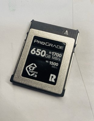 Prograde Digital Cobalt Series 650GB CFexpress Type-B 2.0 Memory Card SKU1999664