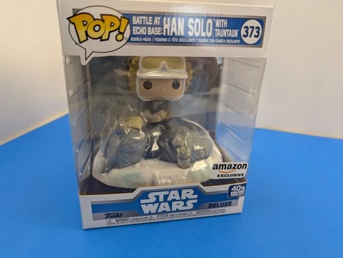 Funko Pop Deluxe: Star Wars - Battle at Echo Base: Han Solo with TaunTaun #373