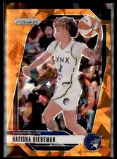 2024 Panini Prizm WNBA #18 Natisha Hiedeman Ice Orange Prizms