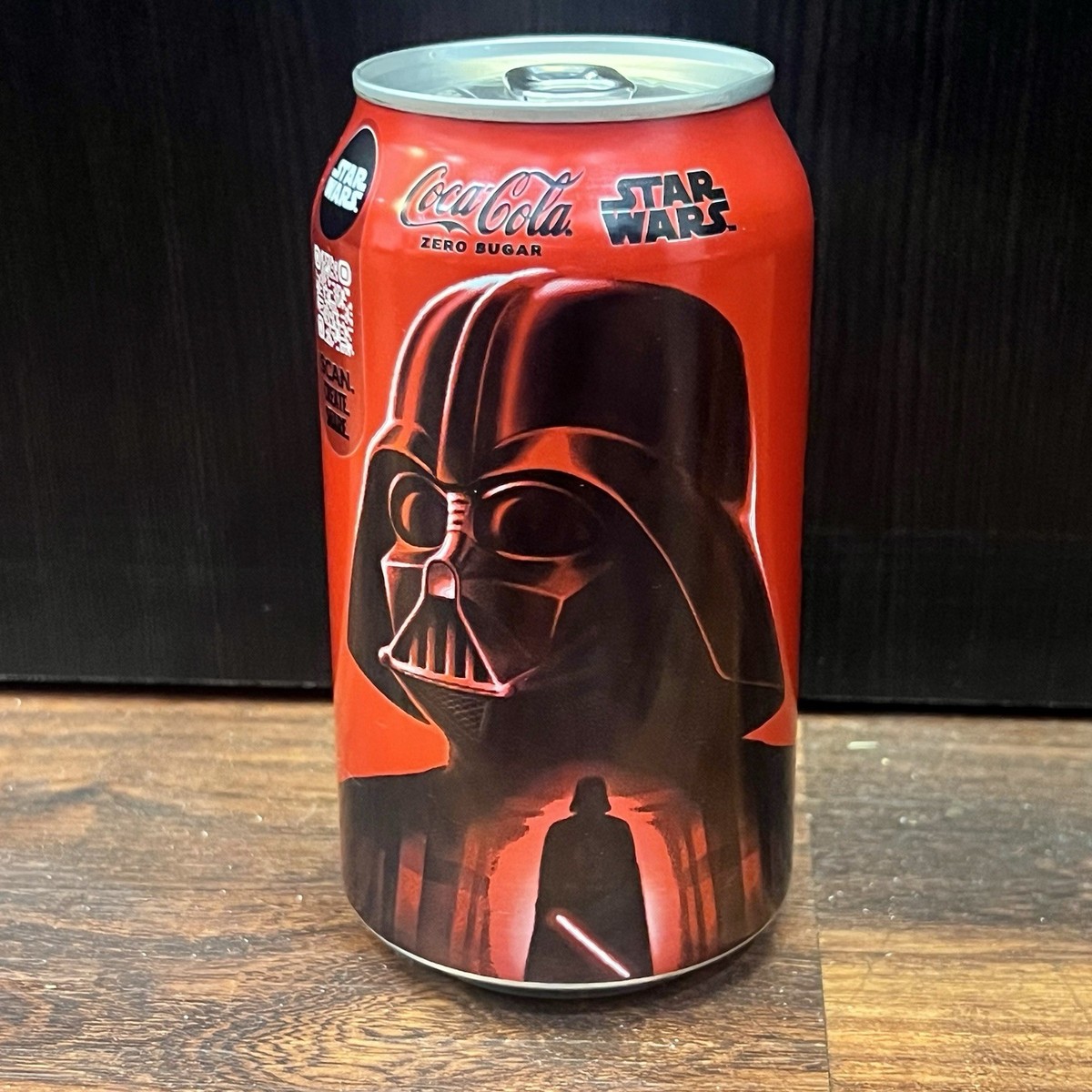 Coca Cola Darth Vader UNOPENED Star Wars limited edition New