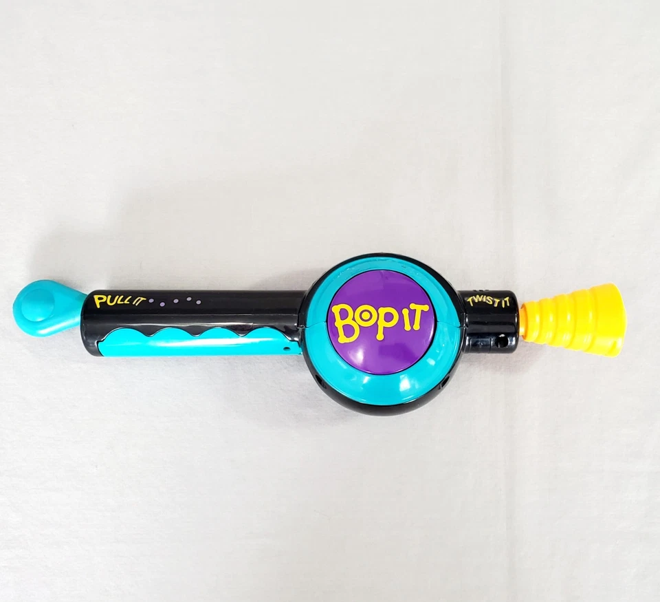 Vintage Bop It! & Bop It! Juego portátil electrónico extremo Hasbro probado Foto 3 de 4