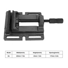 ^^ German High Accuracy Durable Cast Iron Press Vise For Drill Press