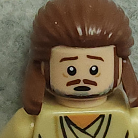 LEGO Star Wars Minifigure sw0810 Qui Gon Jinn without Cape NEW Genuine