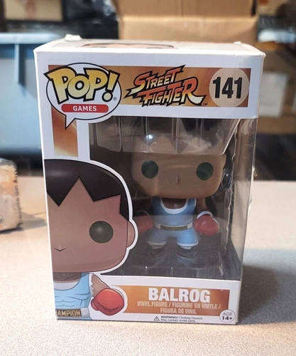 Funko Pop Street Fighter 141 BALROG Vinyl Figure Read Description