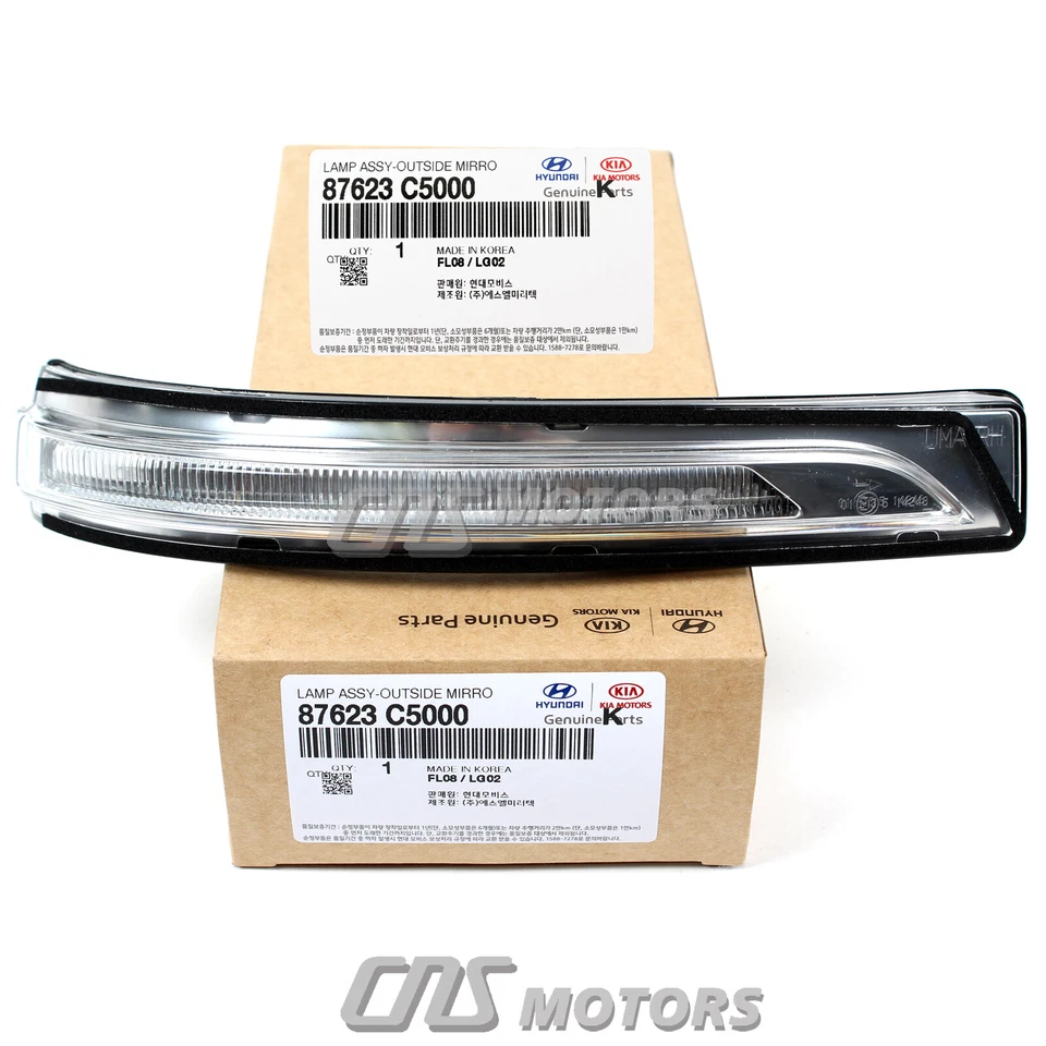 ✅GENUINE✅ Outside Mirror Lamp PASSENGER for 2016-2020 Kia Sorento 87623-C5000 Foto 2 de 4