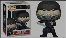 Funko Pop Mortal Kombat Movie Sub-Zero Glow in The Dark EE Exclusive 