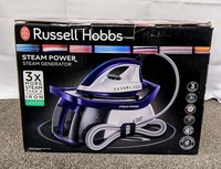 Russell Hobbs 24440 2600W Steam Generator Iron - Purple/White