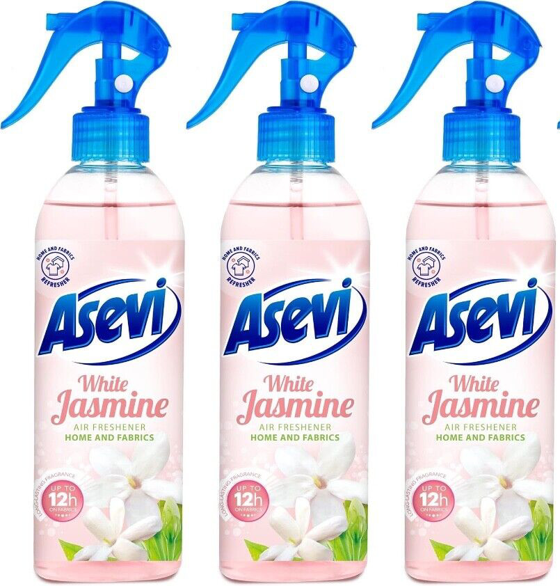 6x Asevi Air Freshener Room Home Spray Fabric Freshener 400ml - Ocean Breeze - Image 12