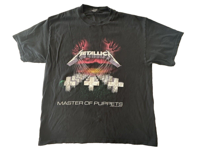 Vintage 1994 Metallica T-Shirt Master of Puppets Tee L Giant Tag 