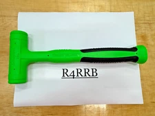 Snap-on Tools USA New GREEN 20oz Slimline SOFT FACE Dead Blow Hammer HBSE20G