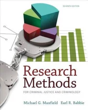 Research Methods for Criminal Justice and Criminology - Hardcover - GOOD