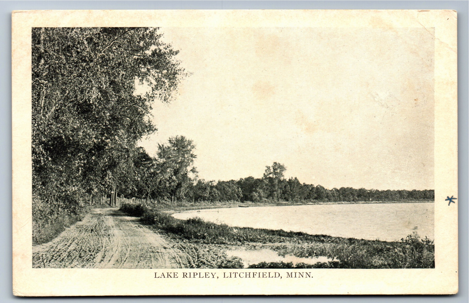 Postcard MN Lake Ripley Litchfield Minnesota V7 eBay