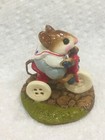 WEE FOREST FOLK MOUSEY'S TRICYCLE RED/WHITE/BLUE  MINT WITH BOX  — photo 1