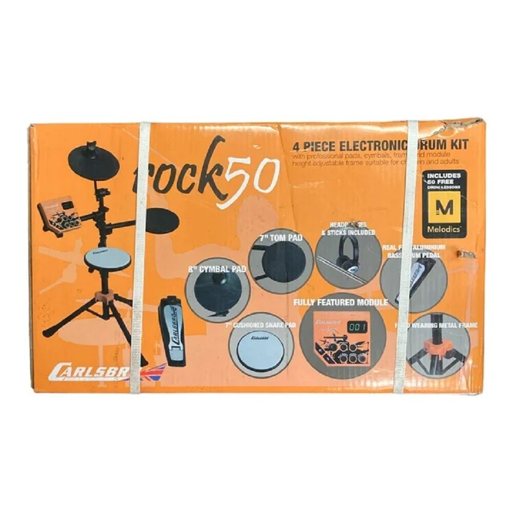 Carlsbro Rock50 4Piece Electronic Drum Kit with Headphones eBay