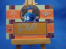 Leather & Lumber 2019 RC Rookie Leather Signatures Autograph Auto Ryan Borucki