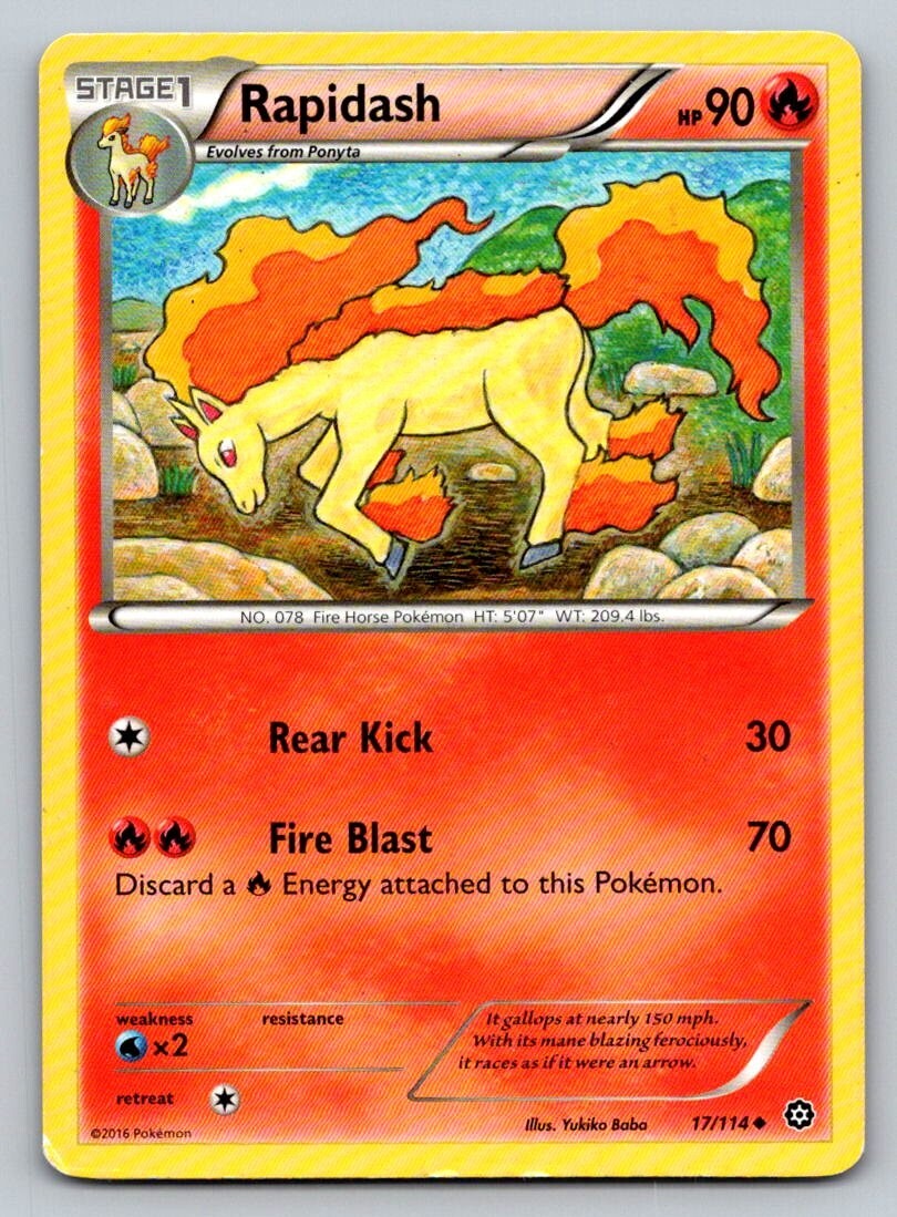 Rapidash 17/114