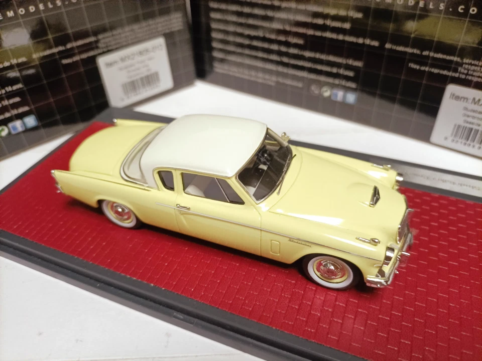 Matrix 1/43 Studebaker Power 1956 Yellow - Image 4 of 4